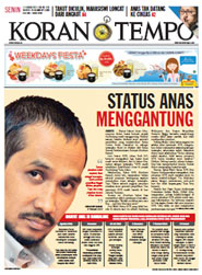 Cover Koran Tempo - Edisi 2013-02-11