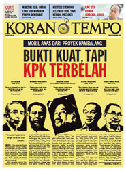 Cover Koran Tempo - Edisi 2013-02-14