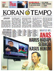 Cover Koran Tempo - Edisi 2013-02-28