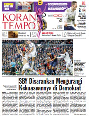 Cover Koran Tempo - Edisi 2013-03-03