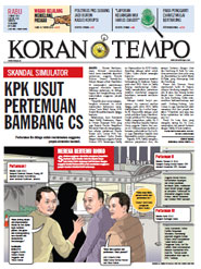 Cover Koran Tempo - Edisi 2013-03-13
