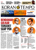 Cover Koran Tempo - Edisi 2013-03-20