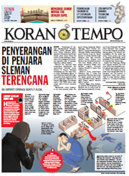 Cover Koran Tempo - Edisi 2013-03-25