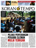 Cover Koran Tempo - Edisi 2013-04-01