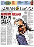 Cover Koran Tempo - Edisi 2013-04-04