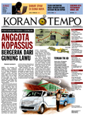 Cover Koran Tempo - Edisi 2013-04-05