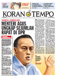 Cover Koran Tempo - Edisi 2013-04-11