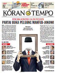 Cover Koran Tempo - Edisi 2013-04-12
