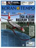 Cover Koran Tempo - Edisi 2013-04-17