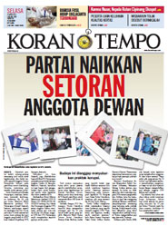 Cover Koran Tempo - Edisi 2013-04-23