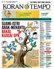 Cover Koran Tempo - Edisi 2013-05-07
