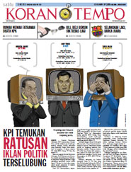 Cover Koran Tempo - Edisi 2013-05-11