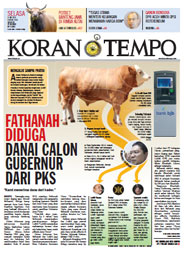 Cover Koran Tempo - Edisi 2013-05-21