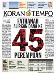Cover Koran Tempo - Edisi 2013-05-22