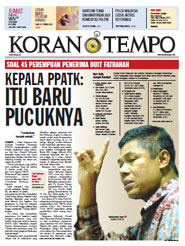 Cover Koran Tempo - Edisi 2013-05-24
