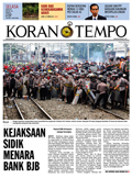Cover Koran Tempo - Edisi 2013-05-28