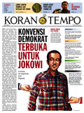 Cover Koran Tempo - Edisi 2013-05-31