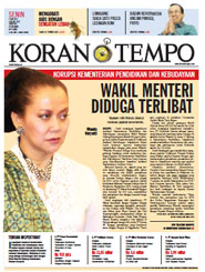 Cover Koran Tempo - Edisi 2013-06-03