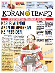 Cover Koran Tempo - Edisi 2013-06-04