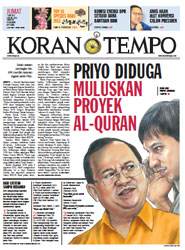 Cover Koran Tempo - Edisi 2013-06-07