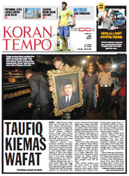 Cover Koran Tempo - Edisi 2013-06-09