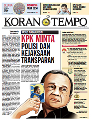 Cover Koran Tempo - Edisi 2013-07-02