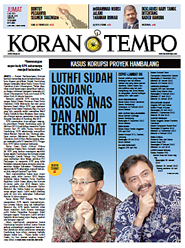 Cover Koran Tempo - Edisi 2013-07-05