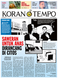 Cover Koran Tempo - Edisi 2013-07-10