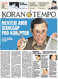 Cover Koran Tempo - Edisi 2013-07-16