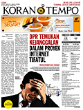 Cover Koran Tempo - Edisi 2013-07-22
