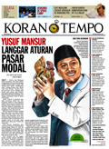 Cover Koran Tempo - Edisi 2013-07-23