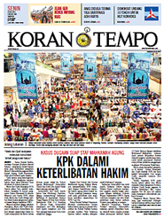 Cover Koran Tempo - Edisi 2013-07-29