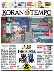 Cover Koran Tempo - Edisi 2013-08-02