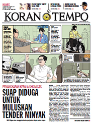 Cover Koran Tempo - Edisi 2013-08-15