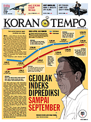 Cover Koran Tempo - Edisi 2013-08-28