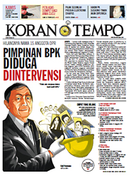 Cover Koran Tempo - Edisi 2013-08-29