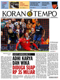 Cover Koran Tempo - Edisi 2013-09-02