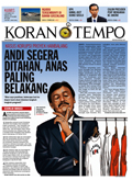 Cover Koran Tempo - Edisi 2013-09-05