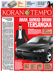 Cover Koran Tempo - Edisi 2013-09-10