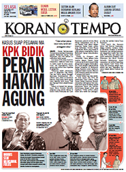 Cover Koran Tempo - Edisi 2013-09-24