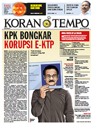 Cover Koran Tempo - Edisi 2013-09-25