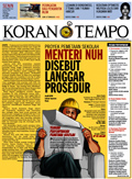 Cover Koran Tempo - Edisi 2013-09-30