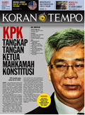Cover Koran Tempo - Edisi 2013-10-03