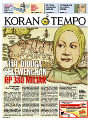 Cover Koran Tempo - Edisi 2013-10-08