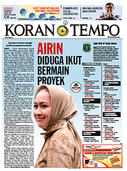 Cover Koran Tempo - Edisi 2013-10-09