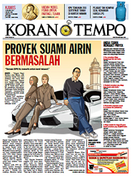 Cover Koran Tempo - Edisi 2013-10-10