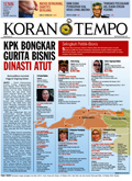 Cover Koran Tempo - Edisi 2013-10-14