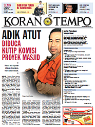 Cover Koran Tempo - Edisi 2013-10-21