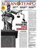 Cover Koran Tempo - Edisi 2013-11-02