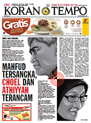 Cover Koran Tempo - Edisi 2013-11-08